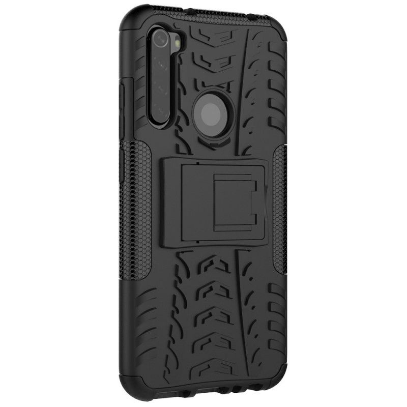 Hoesje voor Xiaomi Redmi Note 8 Wit Zwart Vermogensweerstand