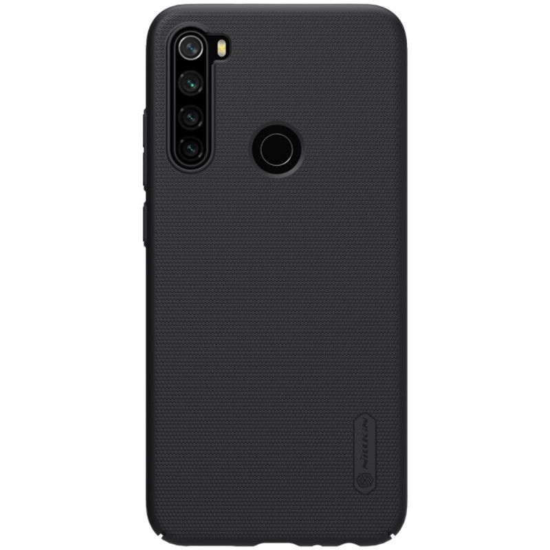 Hoesje voor Xiaomi Redmi Note 8 Zwart Stijve Frosted Nillkin