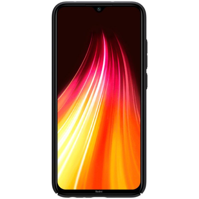 Hoesje voor Xiaomi Redmi Note 8 Zwart Stijve Frosted Nillkin