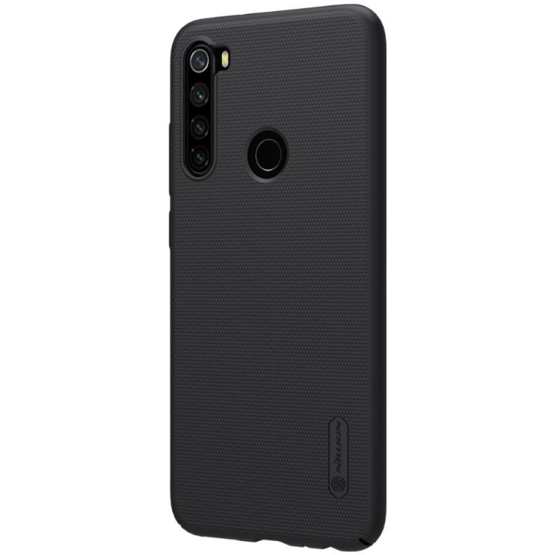 Hoesje voor Xiaomi Redmi Note 8 Zwart Stijve Frosted Nillkin