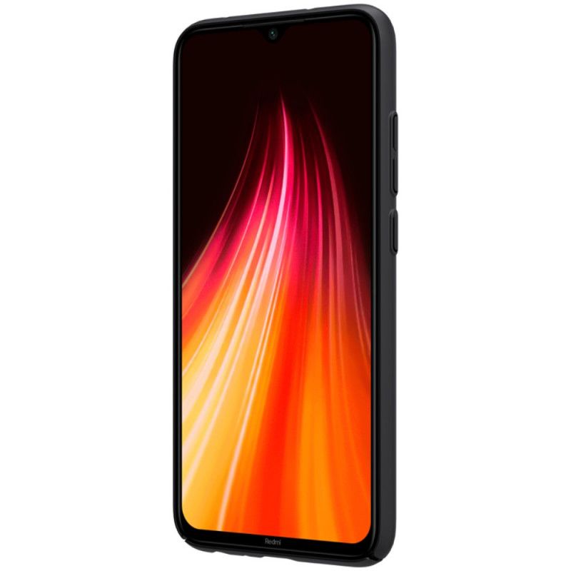 Hoesje voor Xiaomi Redmi Note 8 Zwart Stijve Frosted Nillkin