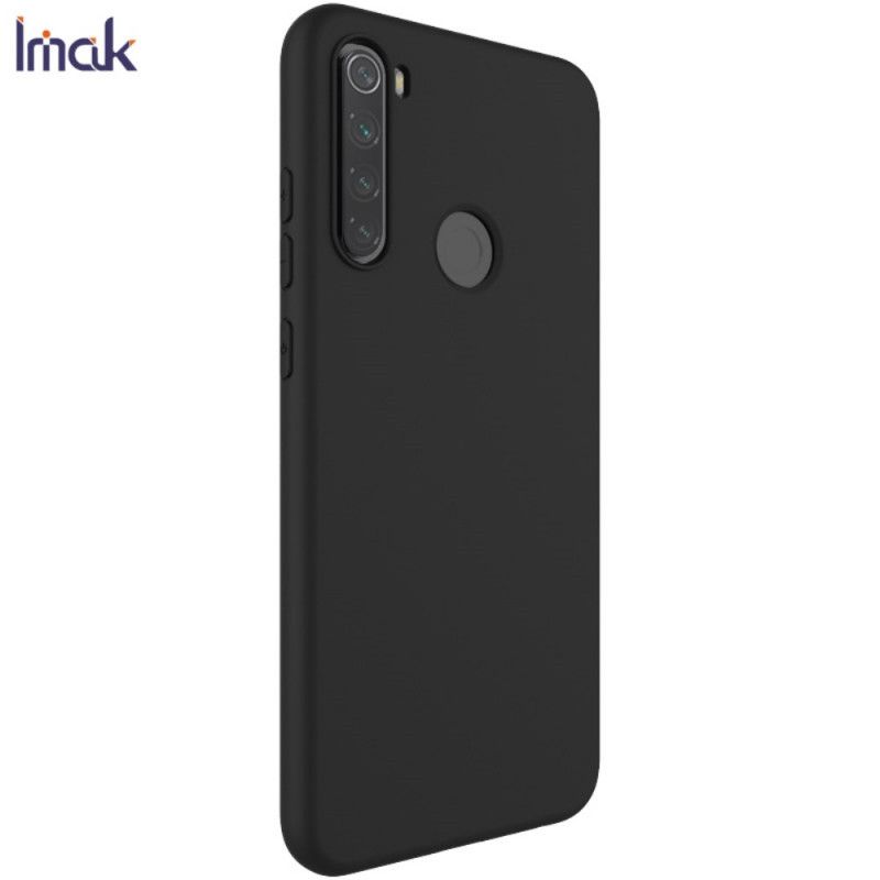 Hoesje Xiaomi Redmi Note 8 Donkerblauw Zwart Frosted Imak