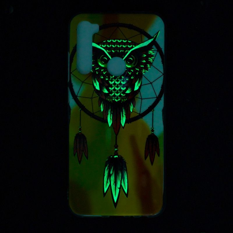 Hoesje Xiaomi Redmi Note 8 Fluorescerende Uil Dromenvanger