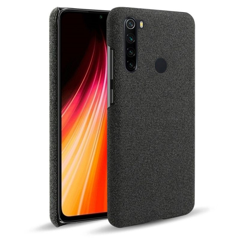 Hoesje Xiaomi Redmi Note 8 Zilver Ksq Chique Stof