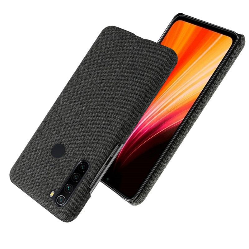 Hoesje Xiaomi Redmi Note 8 Zilver Ksq Chique Stof