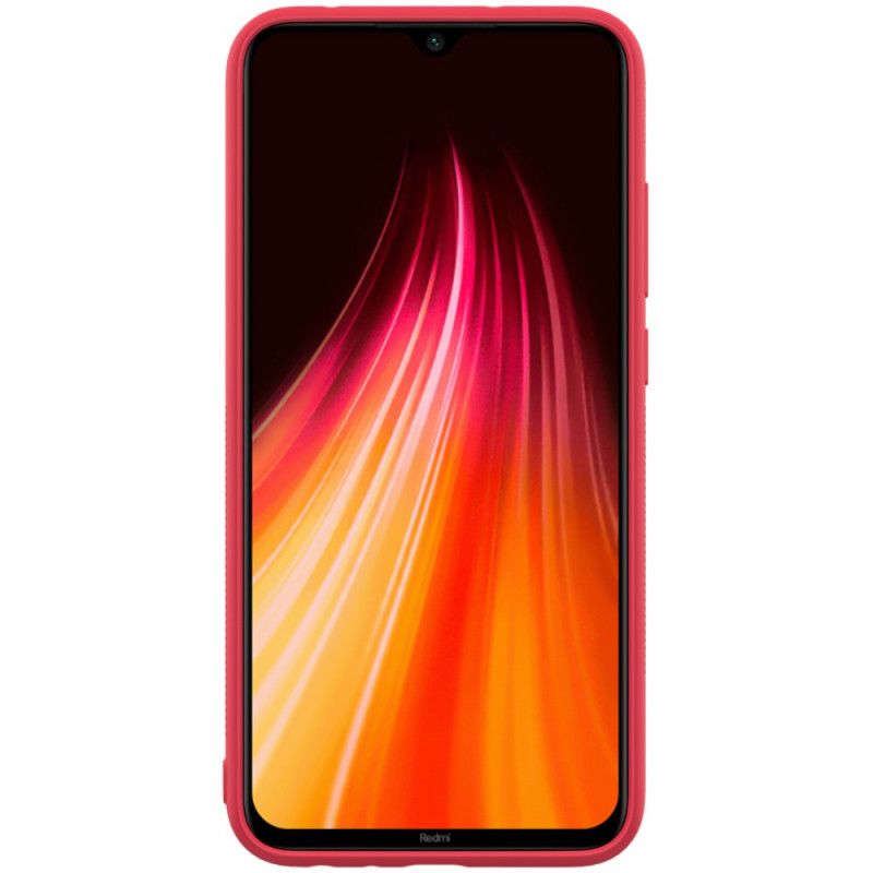 Hoesje Xiaomi Redmi Note 8 Zwart Getextureerd Nillkin