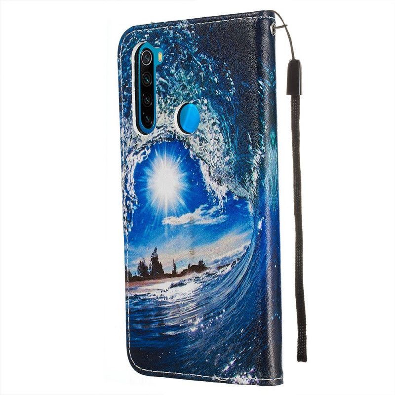 Leren Hoesje voor Xiaomi Redmi Note 8 Hou Van De Golf