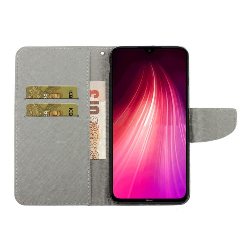 Leren Hoesje Xiaomi Redmi Note 8 Live It-String