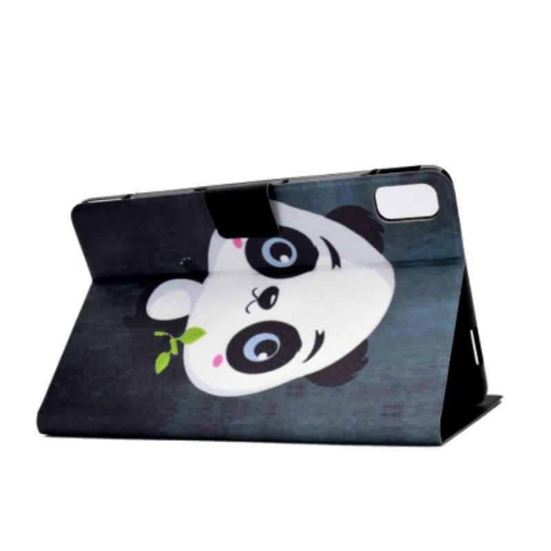 Leren Hoesje Huawei Matepad New Kleine Panda Bescherming Hoesje