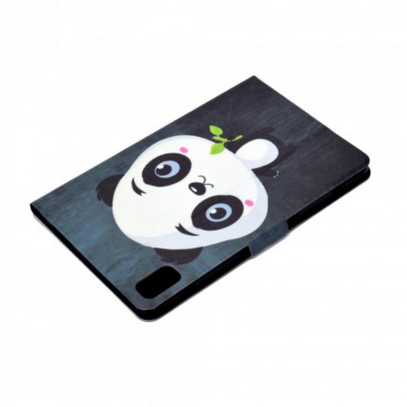 Leren Hoesje Huawei Matepad New Kleine Panda Bescherming Hoesje