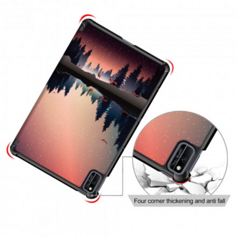 Smart Case Huawei Matepad New Reinforced Forest