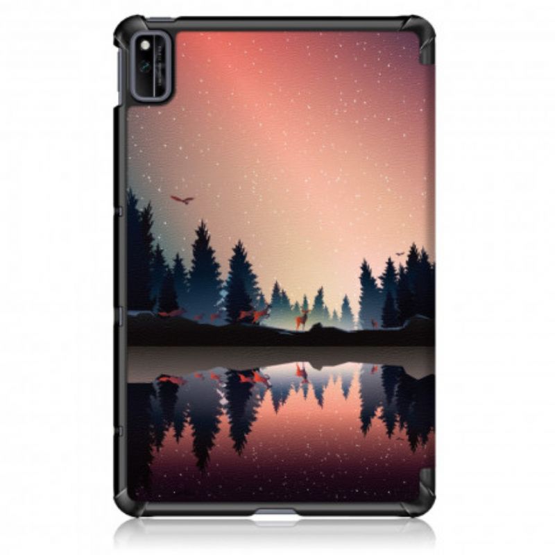 Smart Case Huawei Matepad New Reinforced Forest