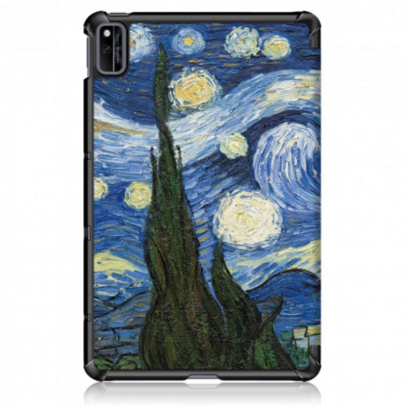 Versterkte Smart Case Huawei Matepad New The Starry Night