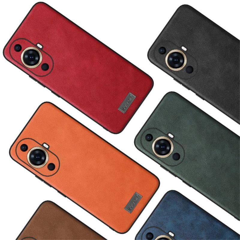 Cover Hoesje Huawei Nova 11 Pro Telefoonhoesje Kunstleer Sulada