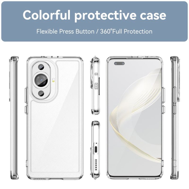 Cover Hoesje Huawei Nova 11 Pro Telefoonhoesje Transparant