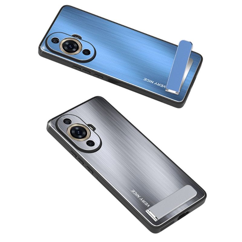 Hoesje Voor Huawei Nova 11 Pro Geborsteld Met Ondersteuning