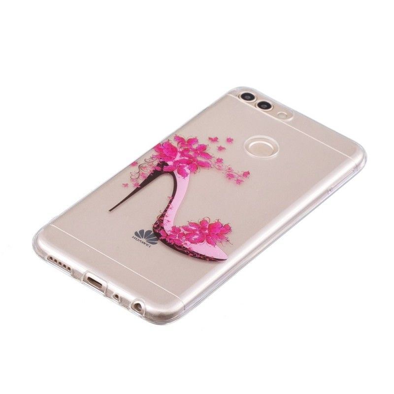 Case Hoesje Huawei P Smart Telefoonhoesje Transparante Solitaire Pompen