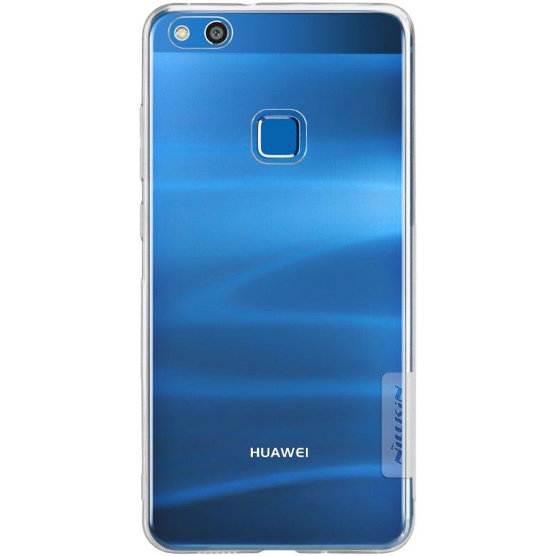 Cover Hoesje Huawei P10 Lite Grijs Telefoonhoesje Transparant Nillkin