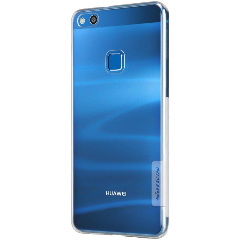 Cover Hoesje Huawei P10 Lite Grijs Telefoonhoesje Transparant Nillkin