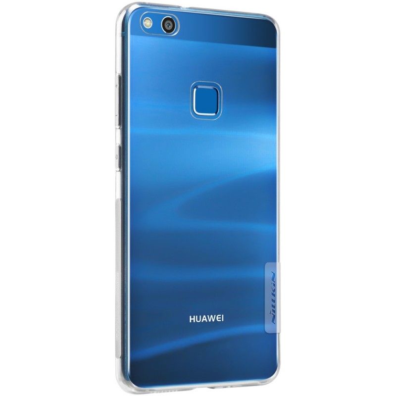 Cover Hoesje Huawei P10 Lite Grijs Telefoonhoesje Transparant Nillkin