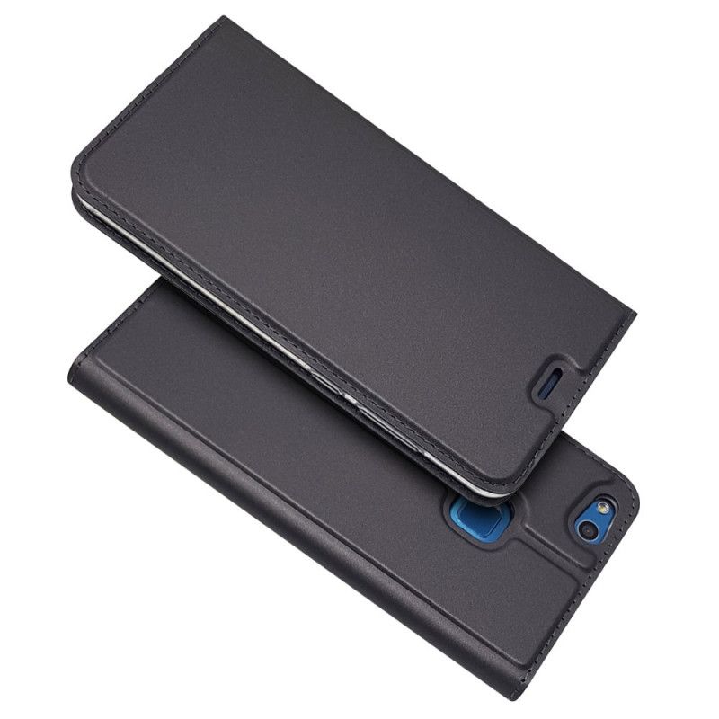 Folio-hoesje Huawei P10 Lite Goud Zwart Telefoonhoesje Magneetsluiting