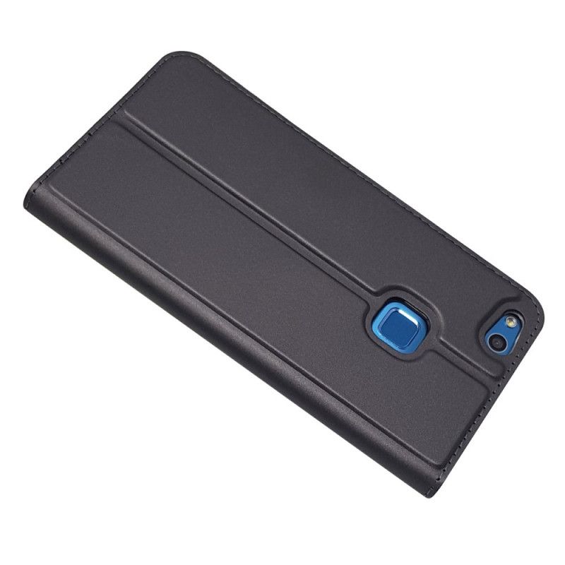 Folio-hoesje Huawei P10 Lite Goud Zwart Telefoonhoesje Magneetsluiting