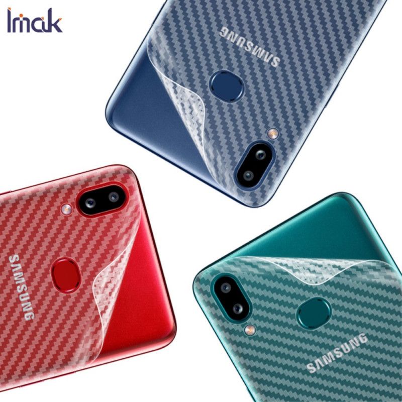 Achterfolie Samsung Galaxy A10s Carbon Imak Stijl