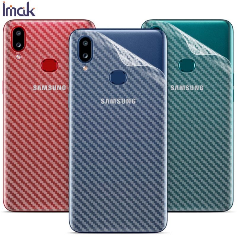 Achterfolie Samsung Galaxy A10s Carbon Imak Stijl