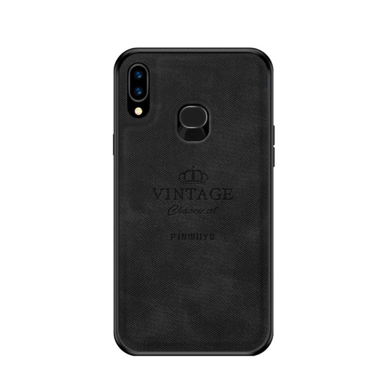 Case Hoesje Samsung Galaxy A10s Grijs Zwart Telefoonhoesje Eervolle Vintage Pinwuyo