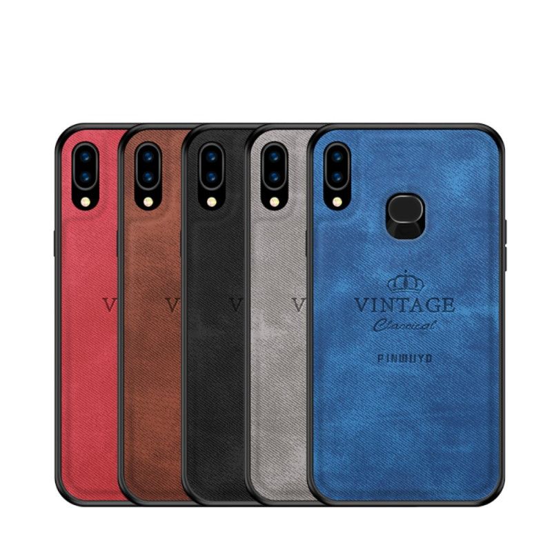 Case Hoesje Samsung Galaxy A10s Grijs Zwart Telefoonhoesje Eervolle Vintage Pinwuyo