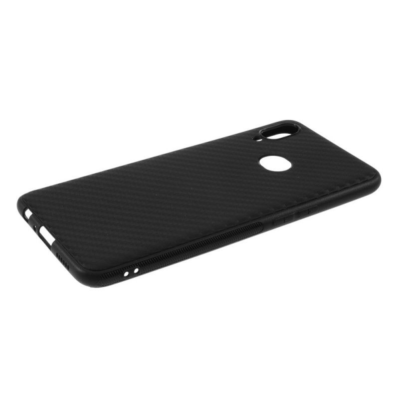 Case Hoesje Samsung Galaxy A10s Telefoonhoesje Enkele Koolstofvezel