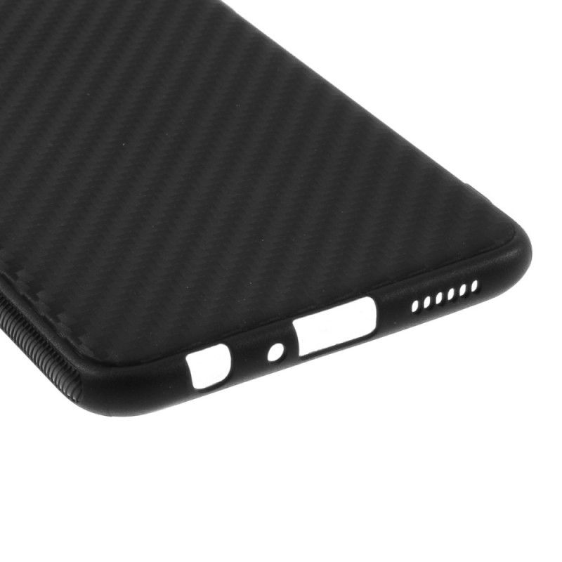 Case Hoesje Samsung Galaxy A10s Telefoonhoesje Enkele Koolstofvezel