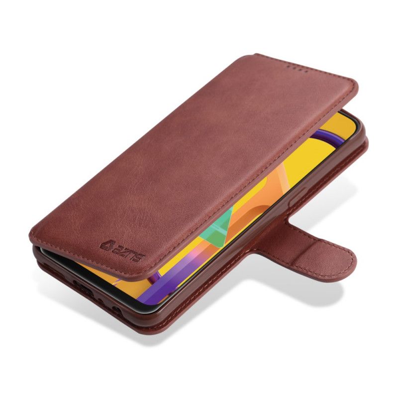 Cover Folio-hoesje Samsung Galaxy A10s Grijs Zwart Telefoonhoesje Retro Azns