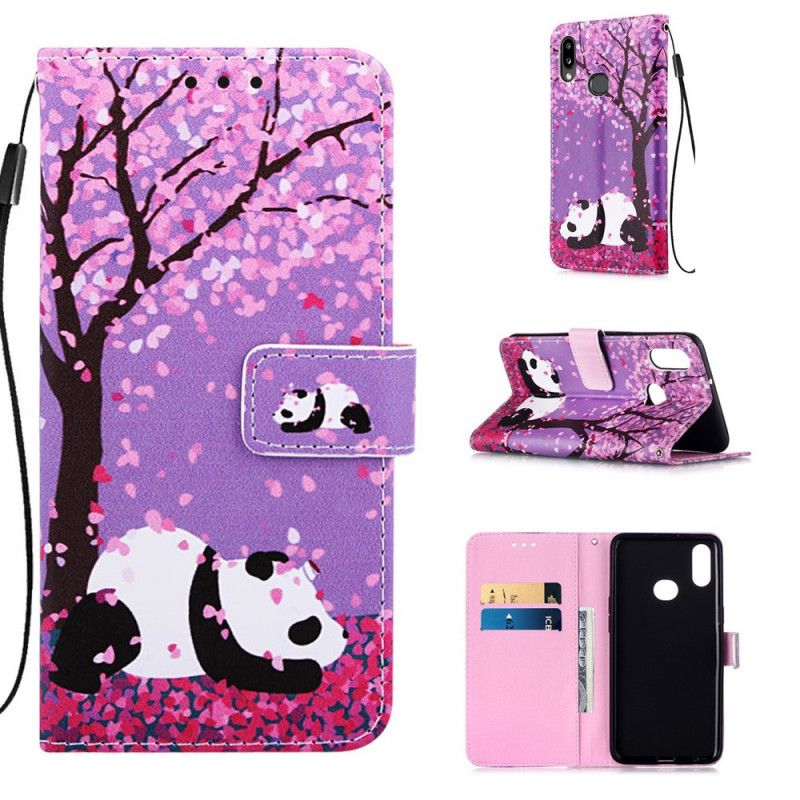 Cover Folio-hoesje Samsung Galaxy A10s Telefoonhoesje Chinese Boompanda