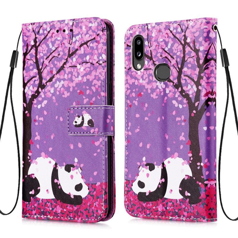 Cover Folio-hoesje Samsung Galaxy A10s Telefoonhoesje Chinese Boompanda