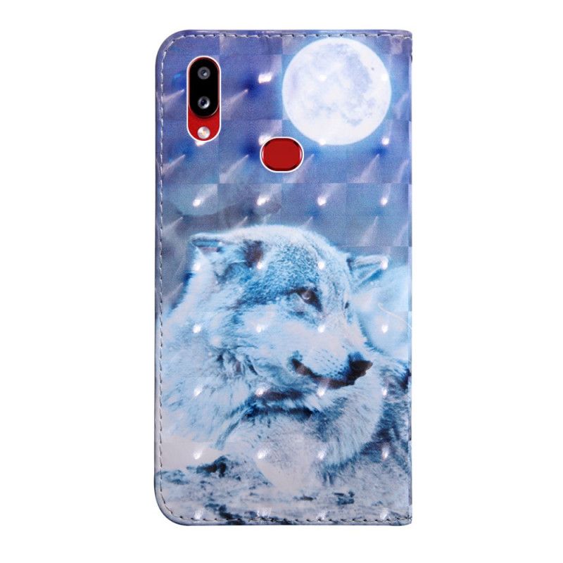 Flip Case Leren Samsung Galaxy A10s Lichtvlek Hector De Wolf