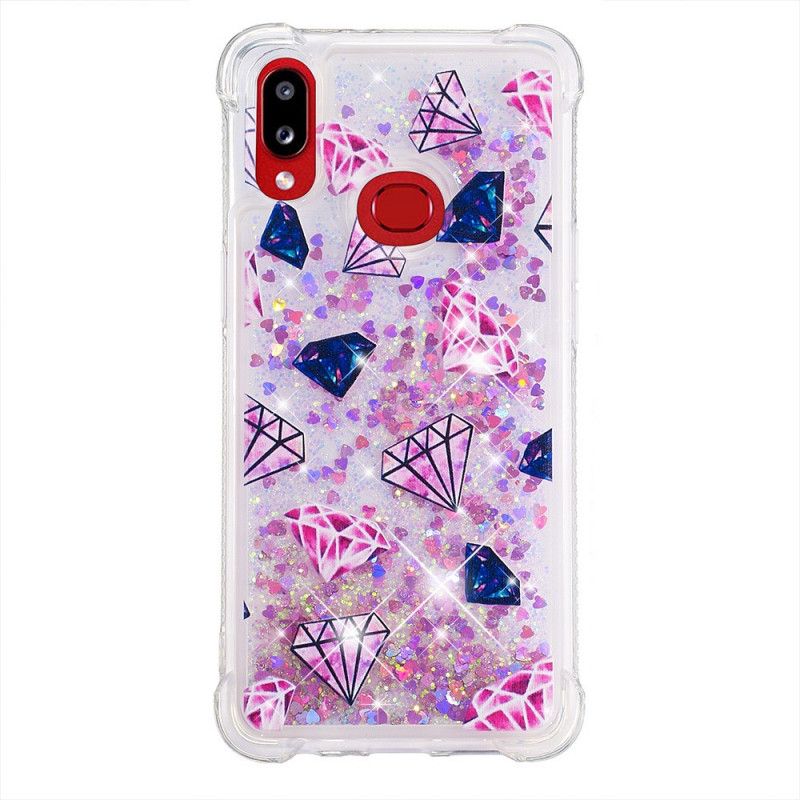 Hoesje Samsung Galaxy A10s Glitter Diamanten