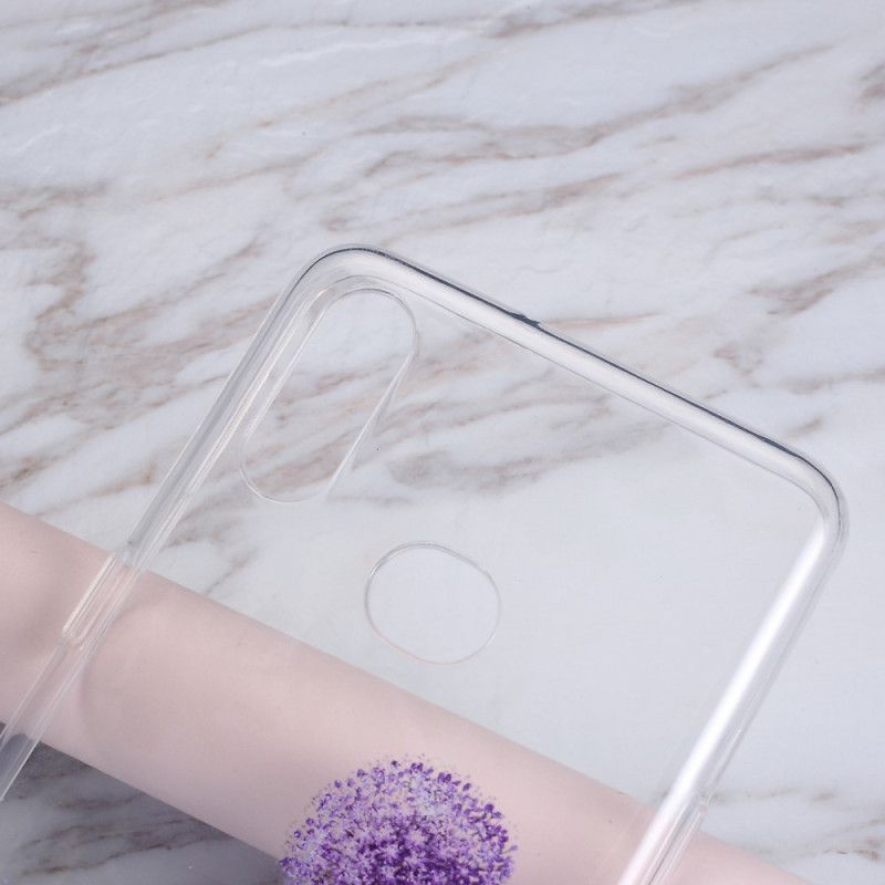 Hoesje voor Samsung Galaxy A10s Transparant Gekleurde Paardenbloemen