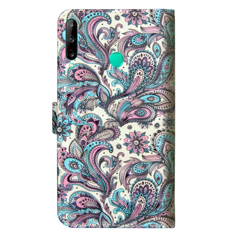 Bescherming Hoesje Huawei P40 Lite E / Y7p Telefoonhoesje Bloemen Met Een Patroon