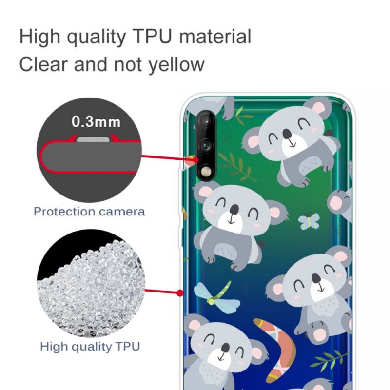 Cover Hoesje Huawei P40 Lite E / Y7p Telefoonhoesje Schattige Koala'S