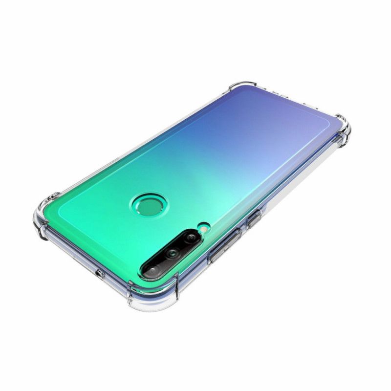 Cover Hoesje Huawei P40 Lite E / Y7p Telefoonhoesje Transparant Versterkte Hoeken