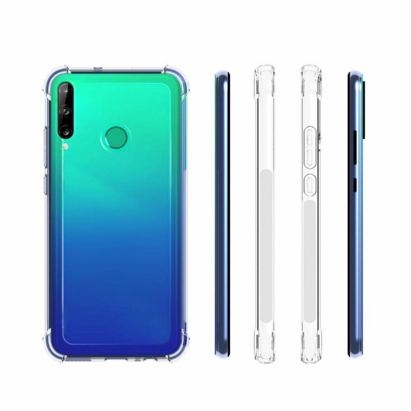 Cover Hoesje Huawei P40 Lite E / Y7p Telefoonhoesje Transparant Versterkte Hoeken