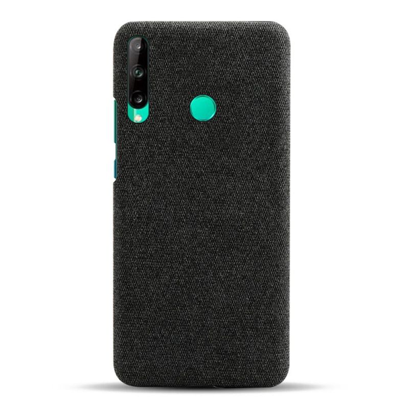 Hoesje Huawei P40 Lite E / Y7p Grijs Zwart Ksq Chique Stof