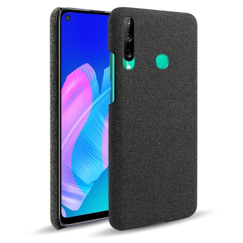 Hoesje Huawei P40 Lite E / Y7p Grijs Zwart Ksq Chique Stof