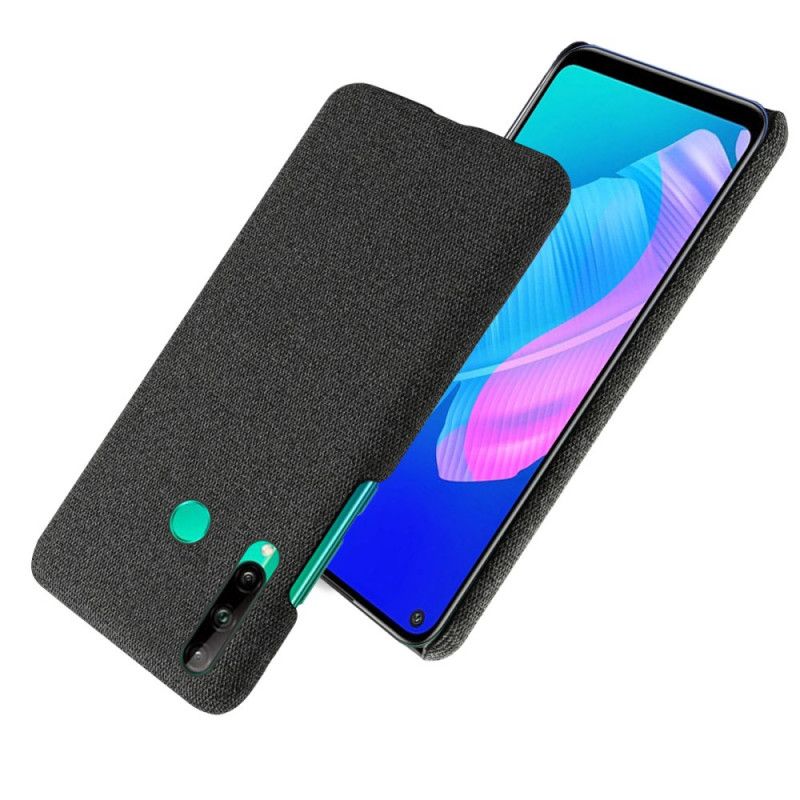 Hoesje Huawei P40 Lite E / Y7p Grijs Zwart Ksq Chique Stof