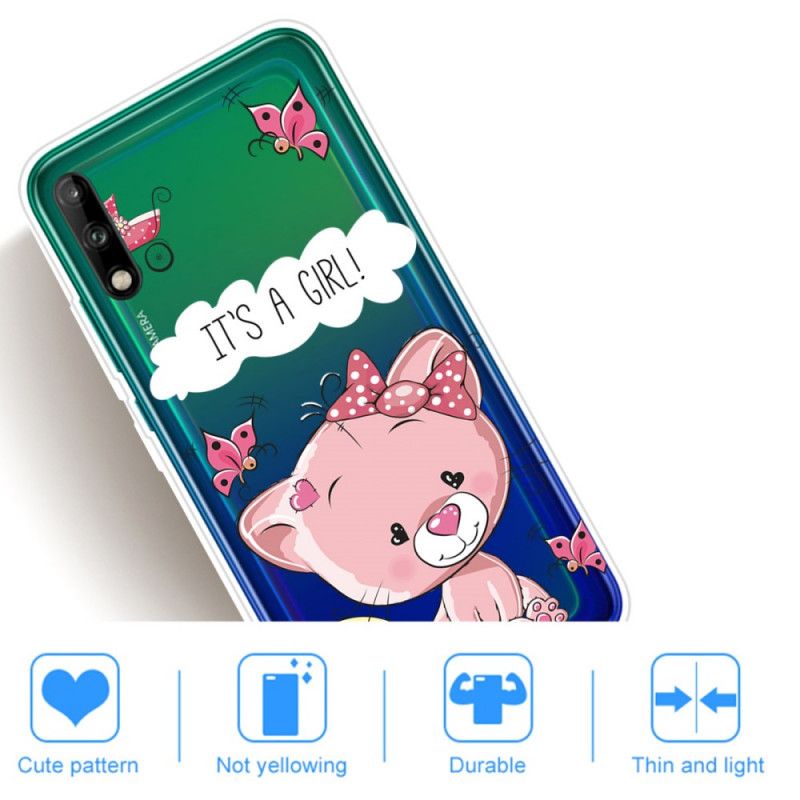 Hoesje Huawei P40 Lite E / Y7p Het Is Een Meisje