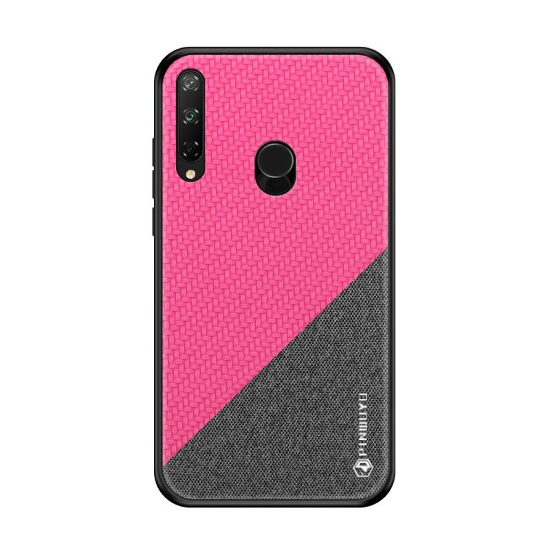 Hoesje Huawei P40 Lite E / Y7p Magenta Zwart Pinwuyo Eer-Serie