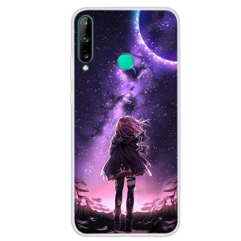 Hoesje Huawei P40 Lite E / Y7p Magische Volle Maan