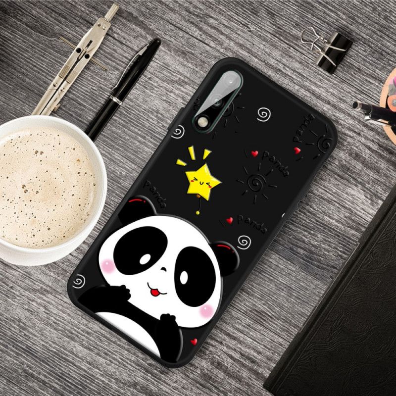 Hoesje Huawei P40 Lite E / Y7p Panda-Ster