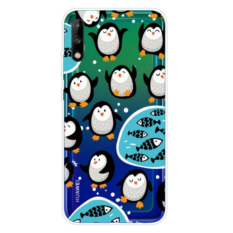 Hoesje Huawei P40 Lite E / Y7p Pinguïns En Vissen